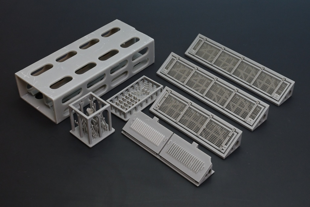 1/35 Sd.kfz.7/2用荷台アオリ板【T社用】