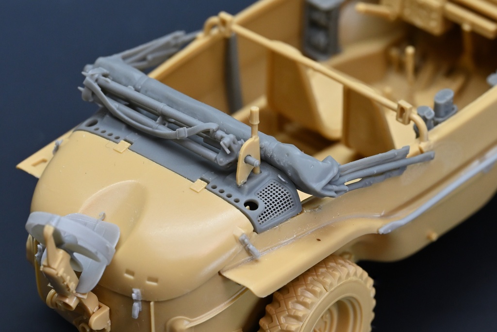 1/35 シュビムワーゲン用ディティールアップパーツ【T社用】