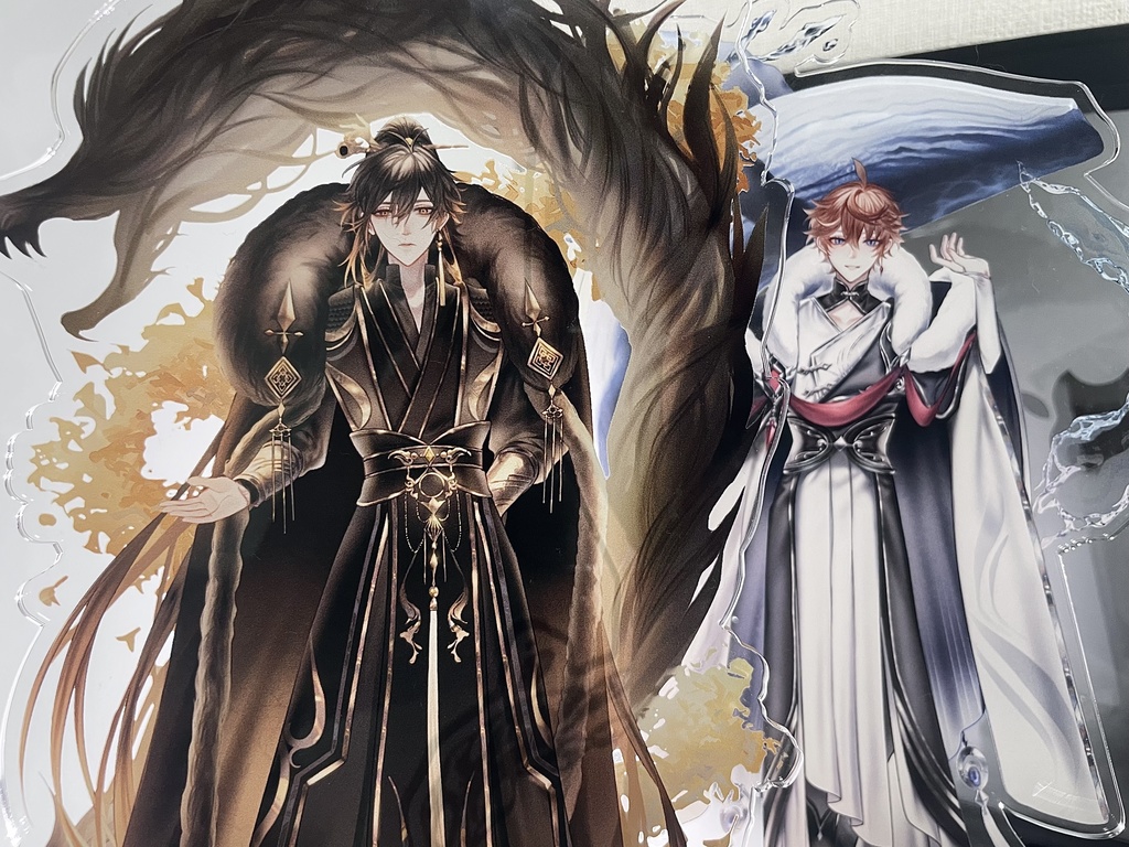 竜章鳳姿 鍾離アクリルスタンド