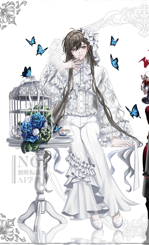 ChroNoiR ゴシックモチーフアクリルスタンド 叶(非公式)