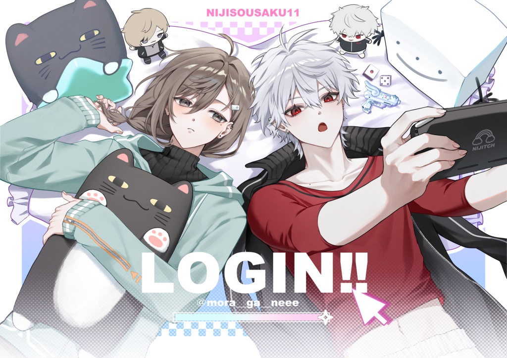 【非公式】 ChroNoiR中心イラスト本/ LOGIN!!