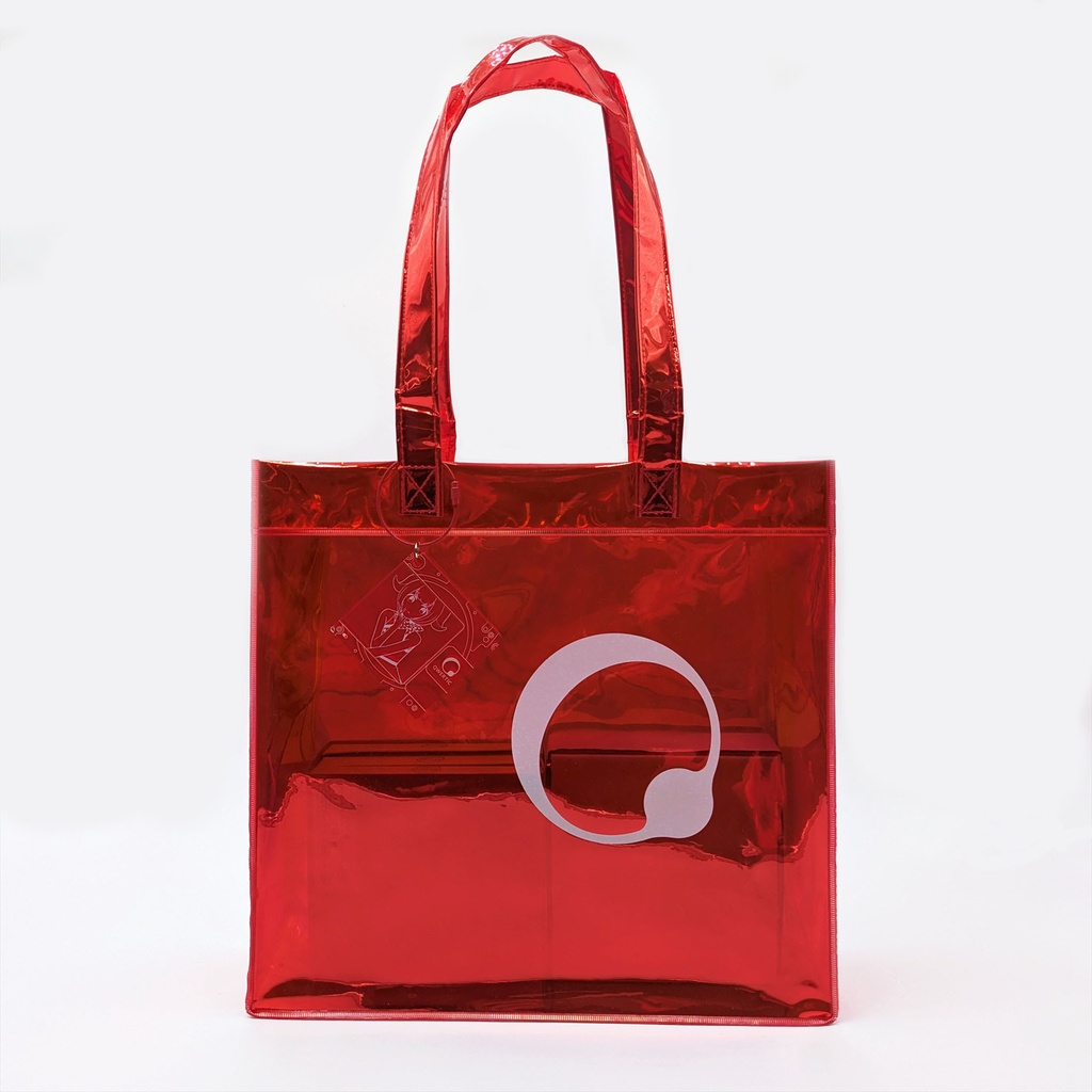 Qwertic Red Holographic Bag