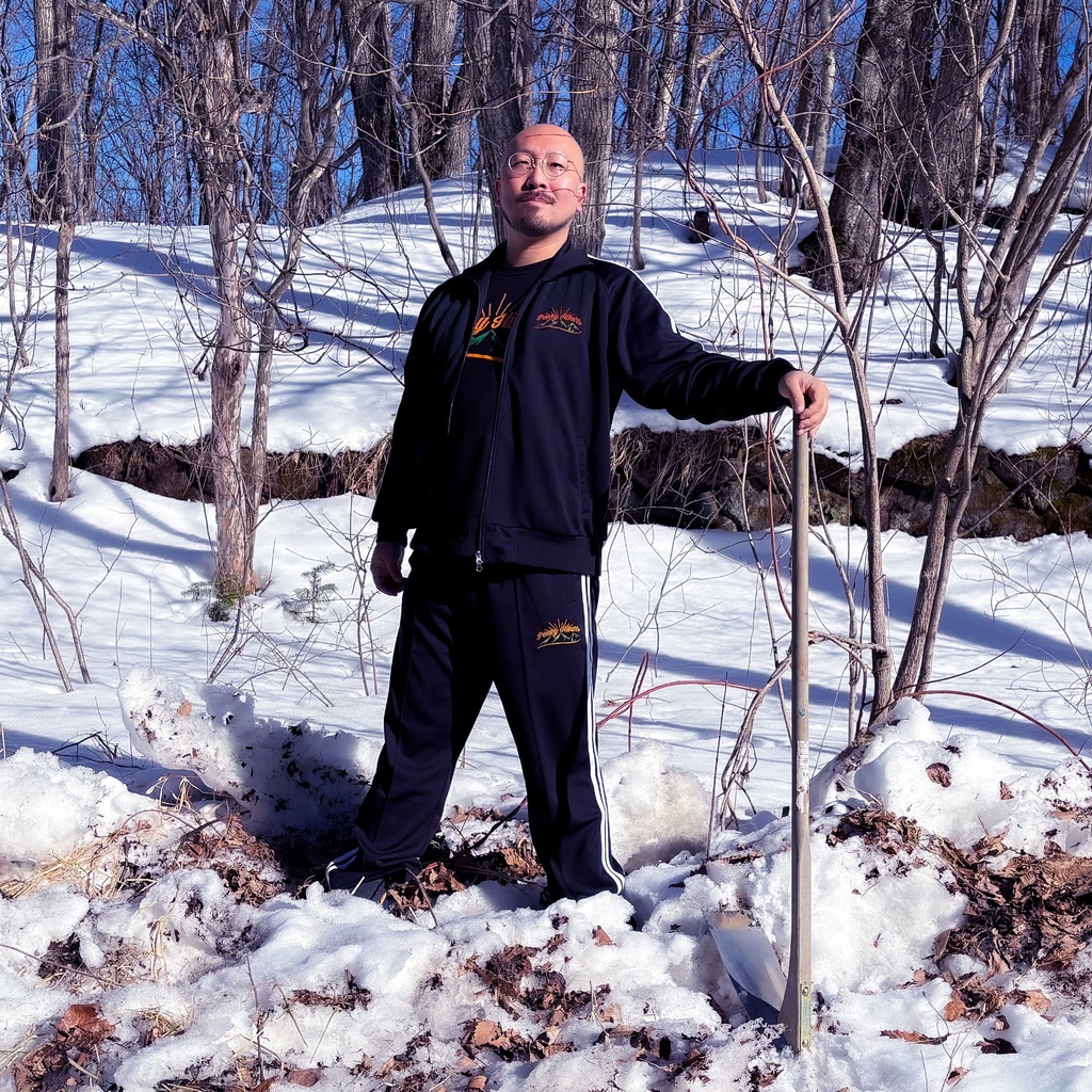 ピーキーハイカーズ ロゴジャージ (ジャケット 通常版 黒)