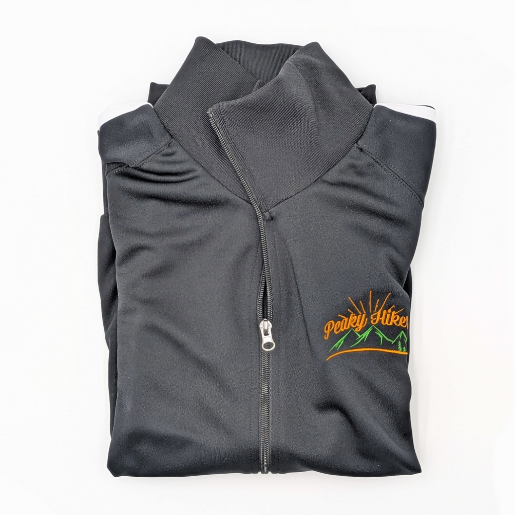 ピーキーハイカーズ ロゴジャージ (ジャケット 通常版 黒)