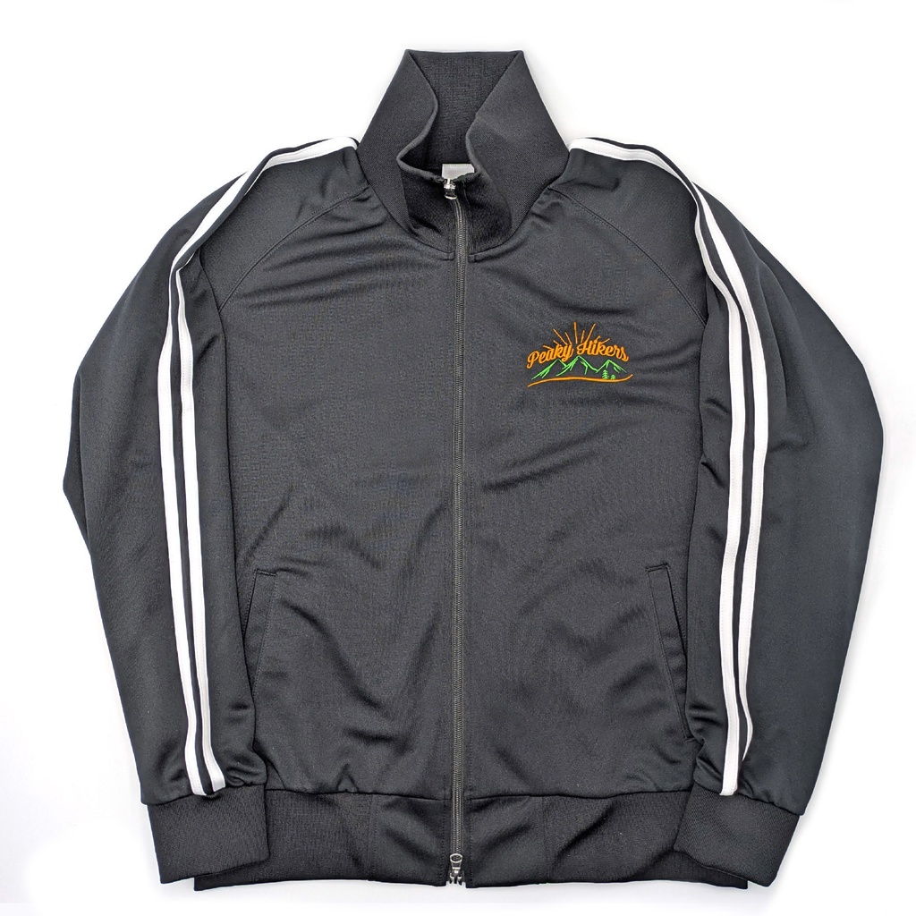 ピーキーハイカーズ ロゴジャージ (ジャケット 通常版 黒)