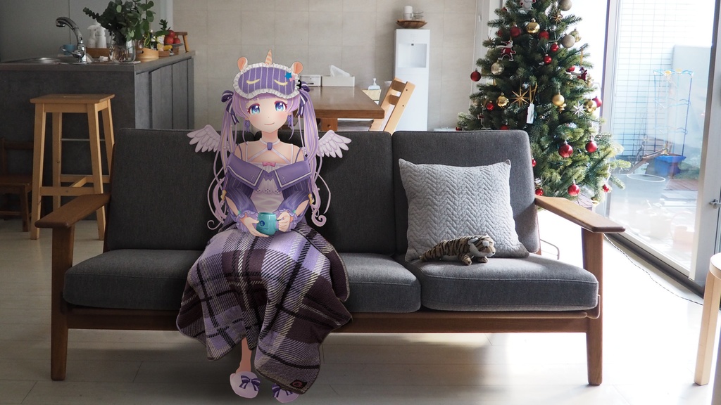 もちひよこ ユニコーンブランケット