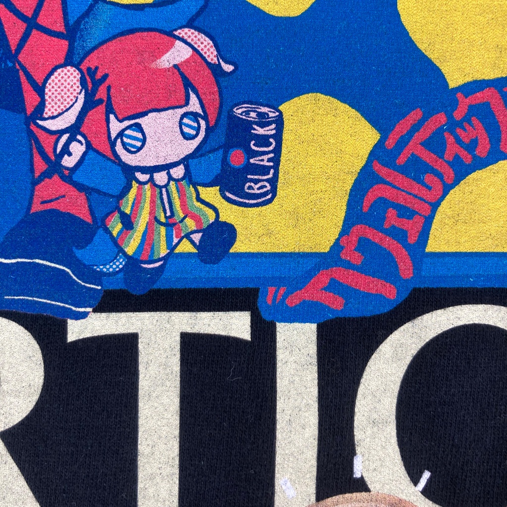 Qwertic Chan T-Shirt: あんころもちこ先生 Black