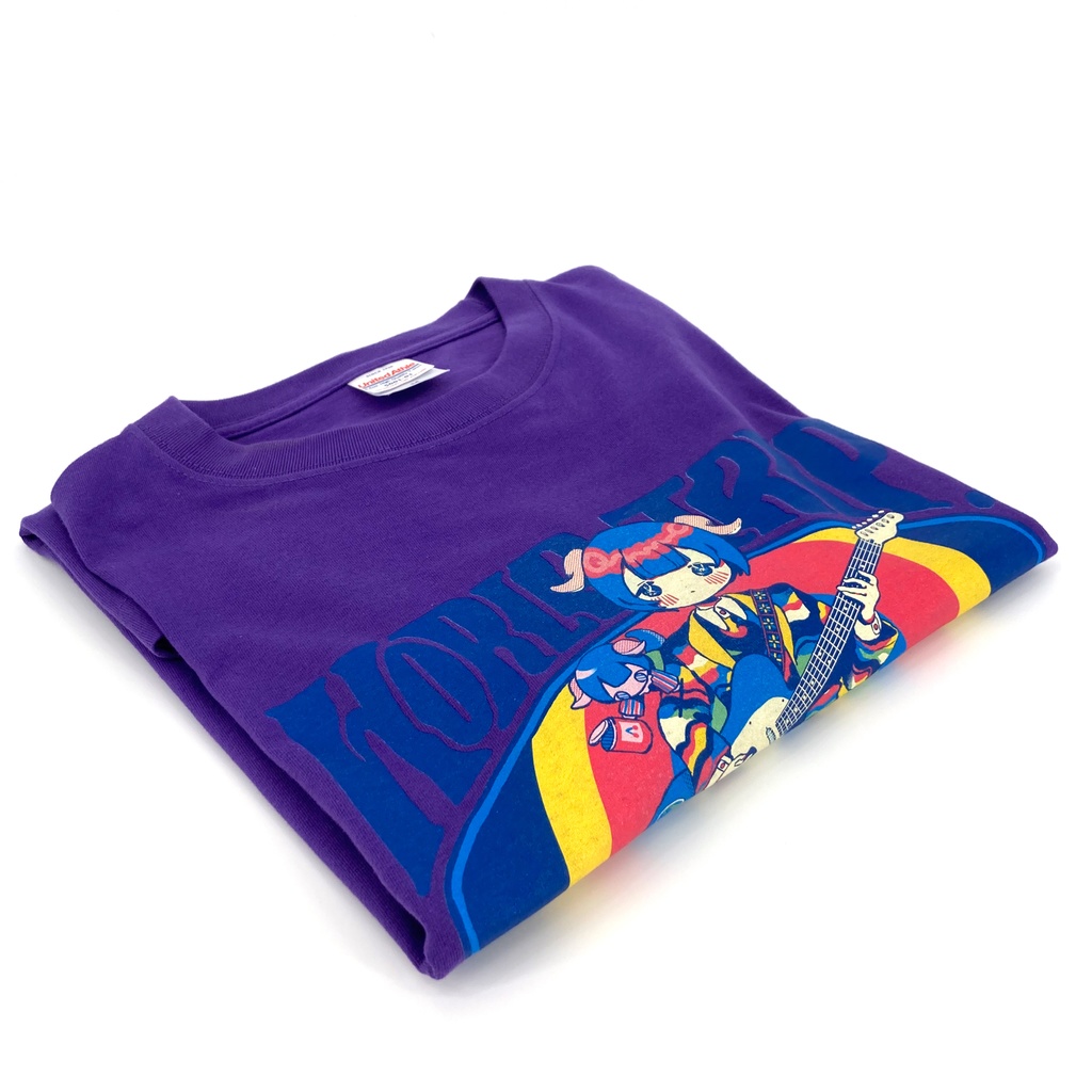 Qwertic Chan T-Shirt: あんころもちこ先生 Purple