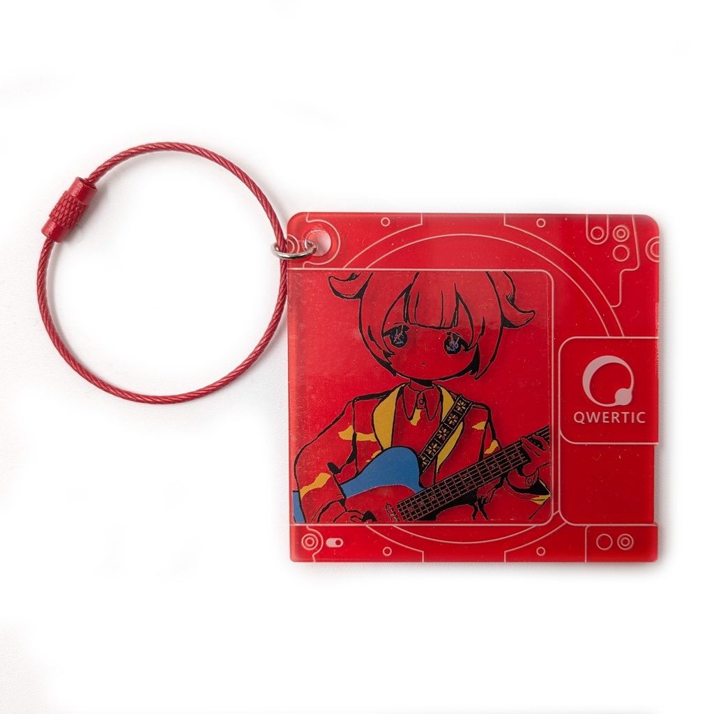 Qwertic Key Chain: あんころもちこ先生