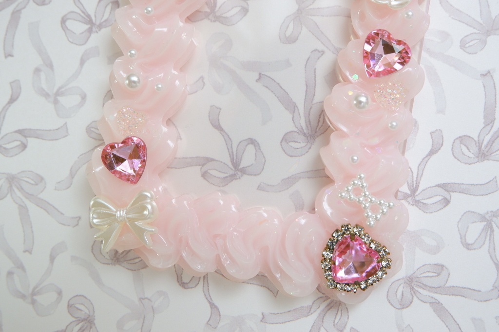 トレカケース(桃)狼桜ぽんさやトレカカード付き!