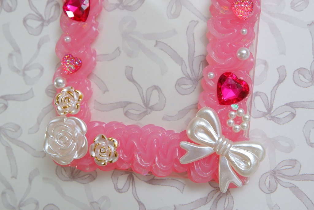 トレカケース(濃いピンクA)狼桜ぽんさやトレカカード付き!