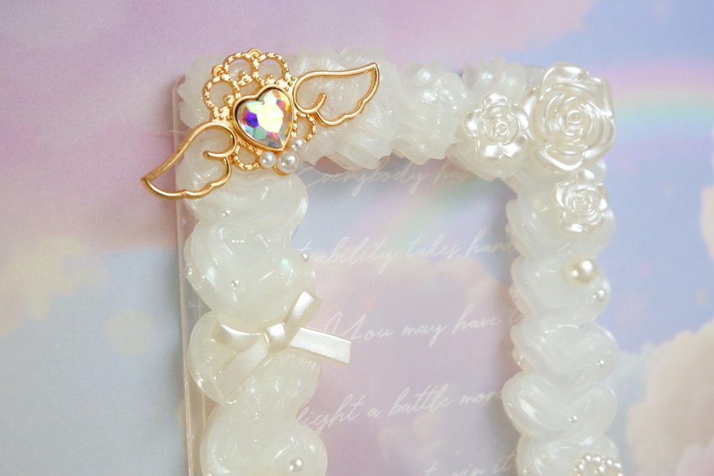 トレカケース(桃)狼桜ぽんさやトレカカード付き!