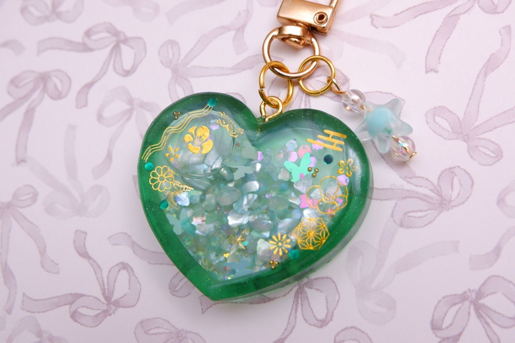 ワンピース風手作りレジンキーホルダー(ゾロ)