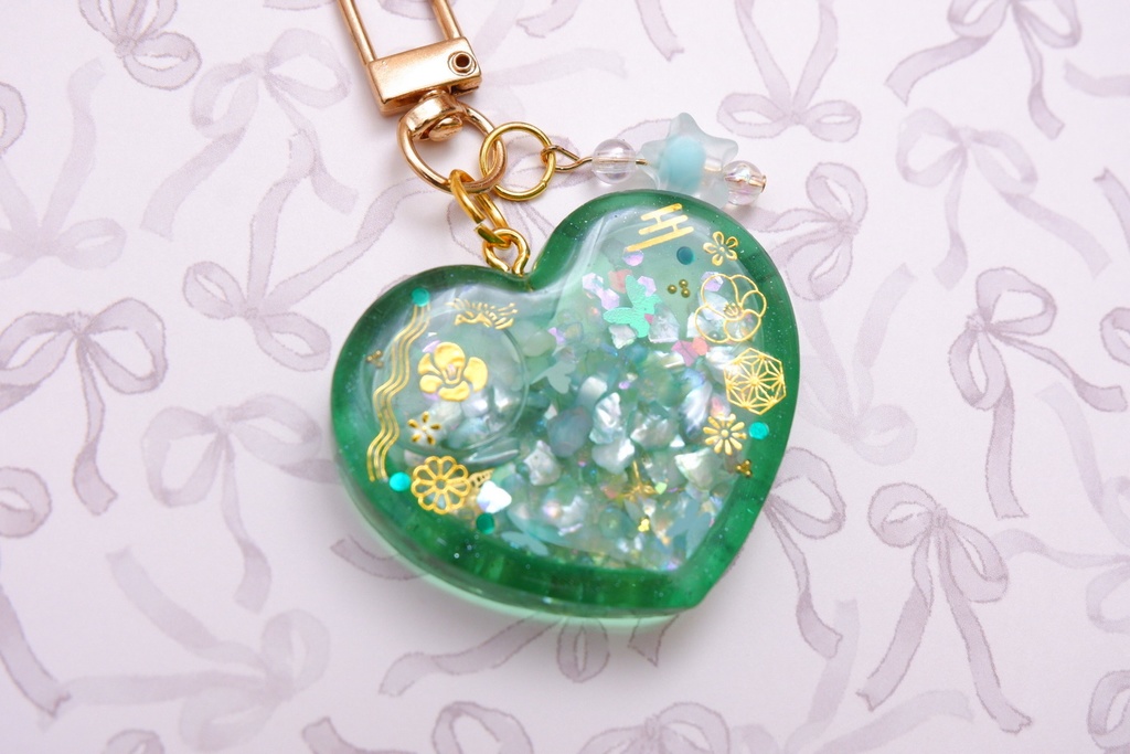 ワンピース風手作りレジンキーホルダー(ゾロ)