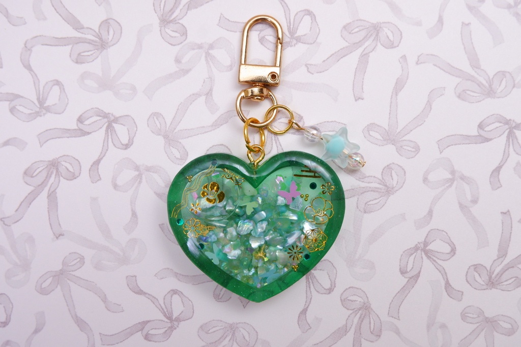 ワンピース風手作りレジンキーホルダー（ゾロ）