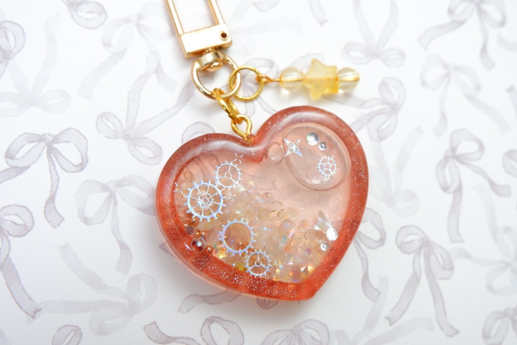 ワンピース風手作りレジンキーホルダー(ウソップ)