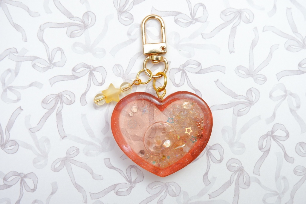 ワンピース風手作りレジンキーホルダー(ウソップ)