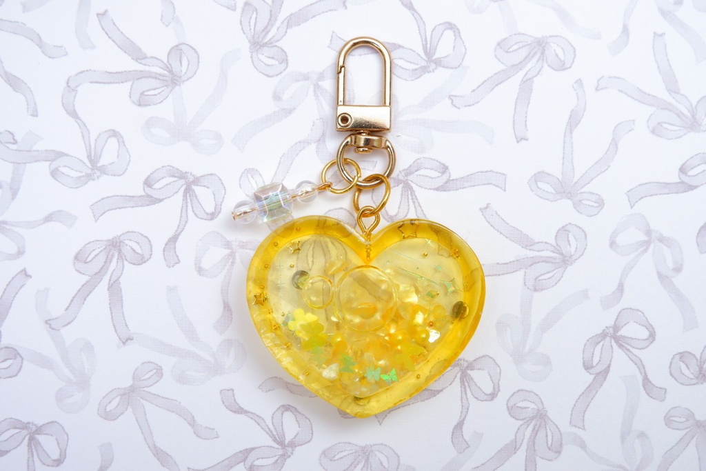 ワンピース風手作りレジンキーホルダー(サンジ)