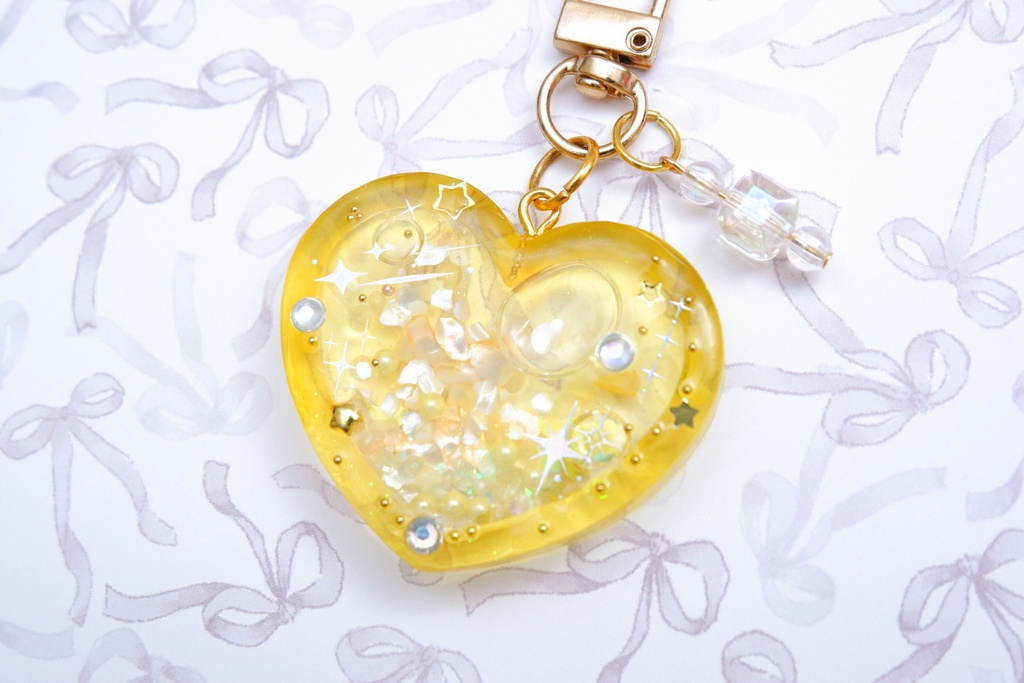 ワンピース風手作りレジンキーホルダー(サンジ)