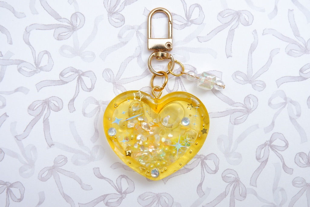 ワンピース風手作りレジンキーホルダー（サンジ）