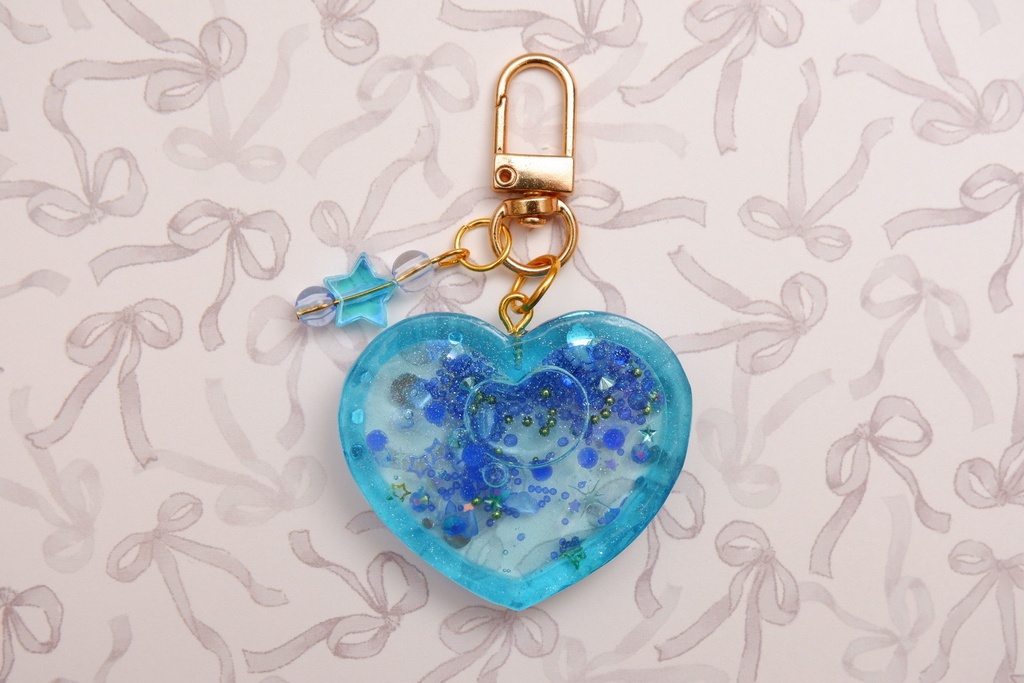 ワンピース風手作りレジンキーホルダー(フランキー)