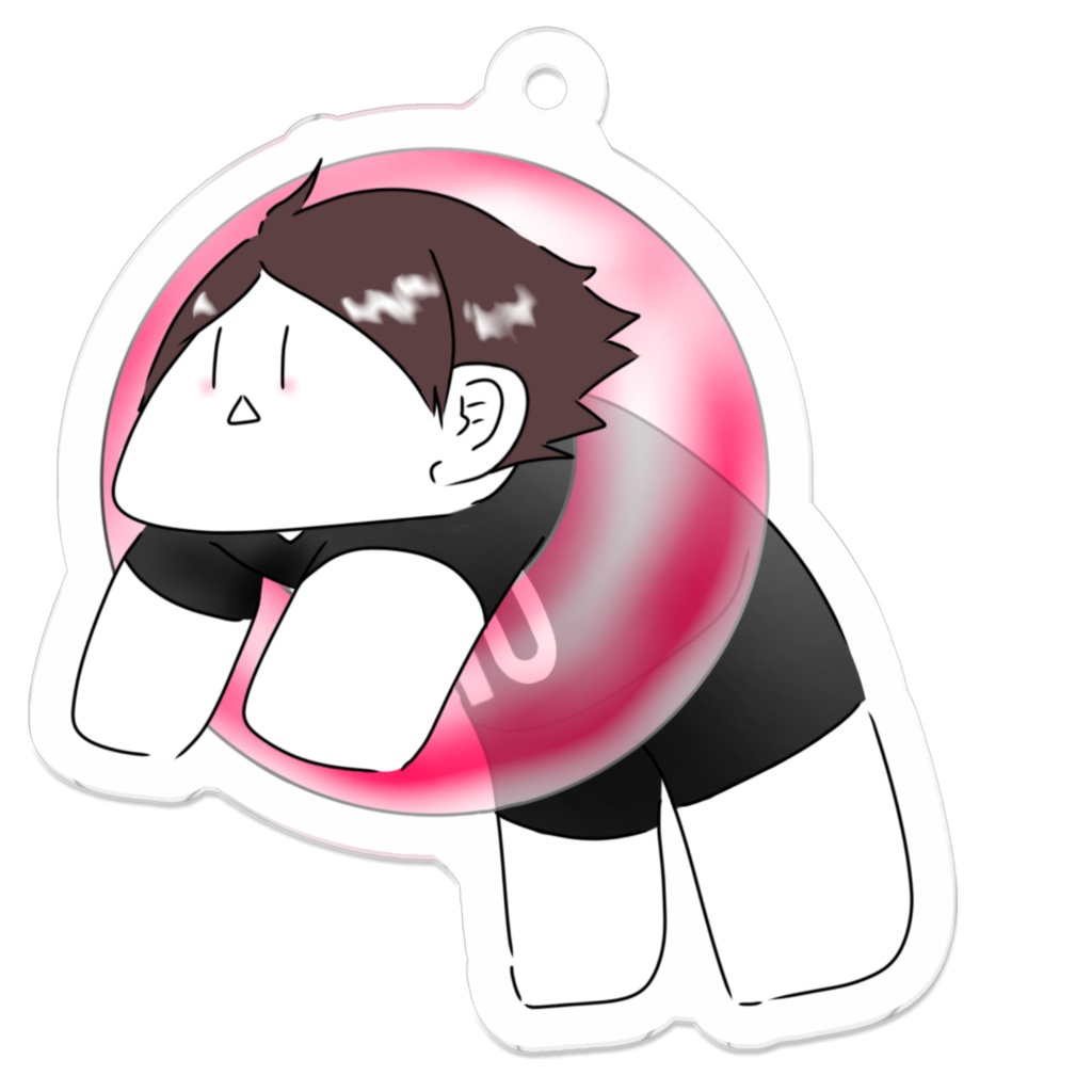 【もち絵】うきわもち角名