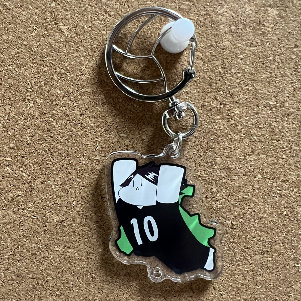 【GCC神戸】もち角名アクリルキーホルダー【兵庫デザイン】