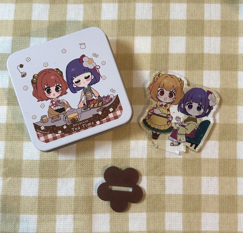 【グッズセット】あきゅすずティータイムセット【東方Project 】