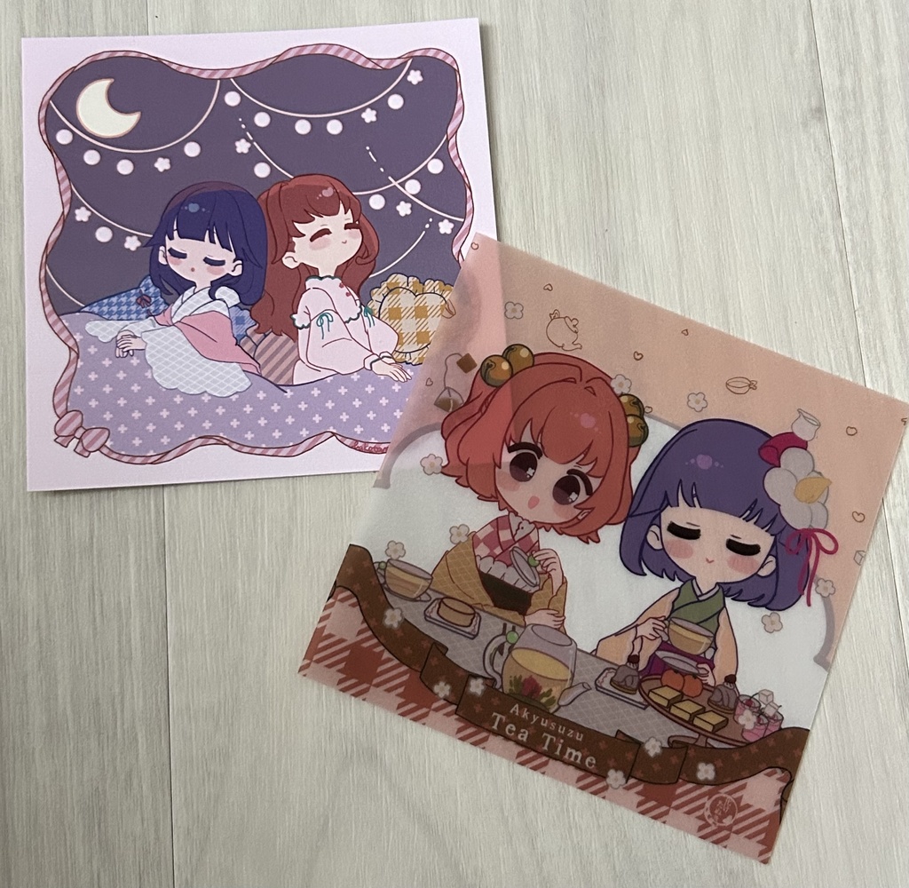 【スクエアカード】あきゅすずちゃん【東方Project】