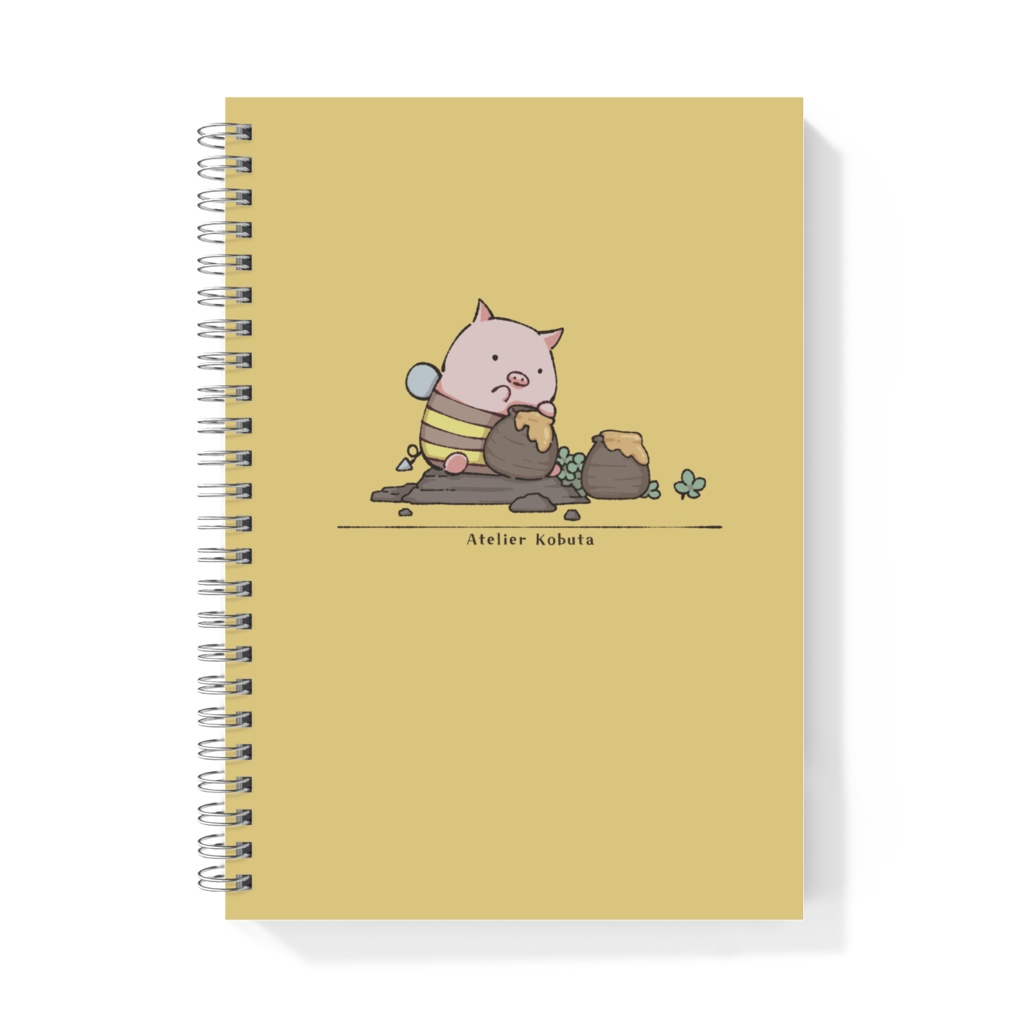 蜂さんこぶたのリングノート