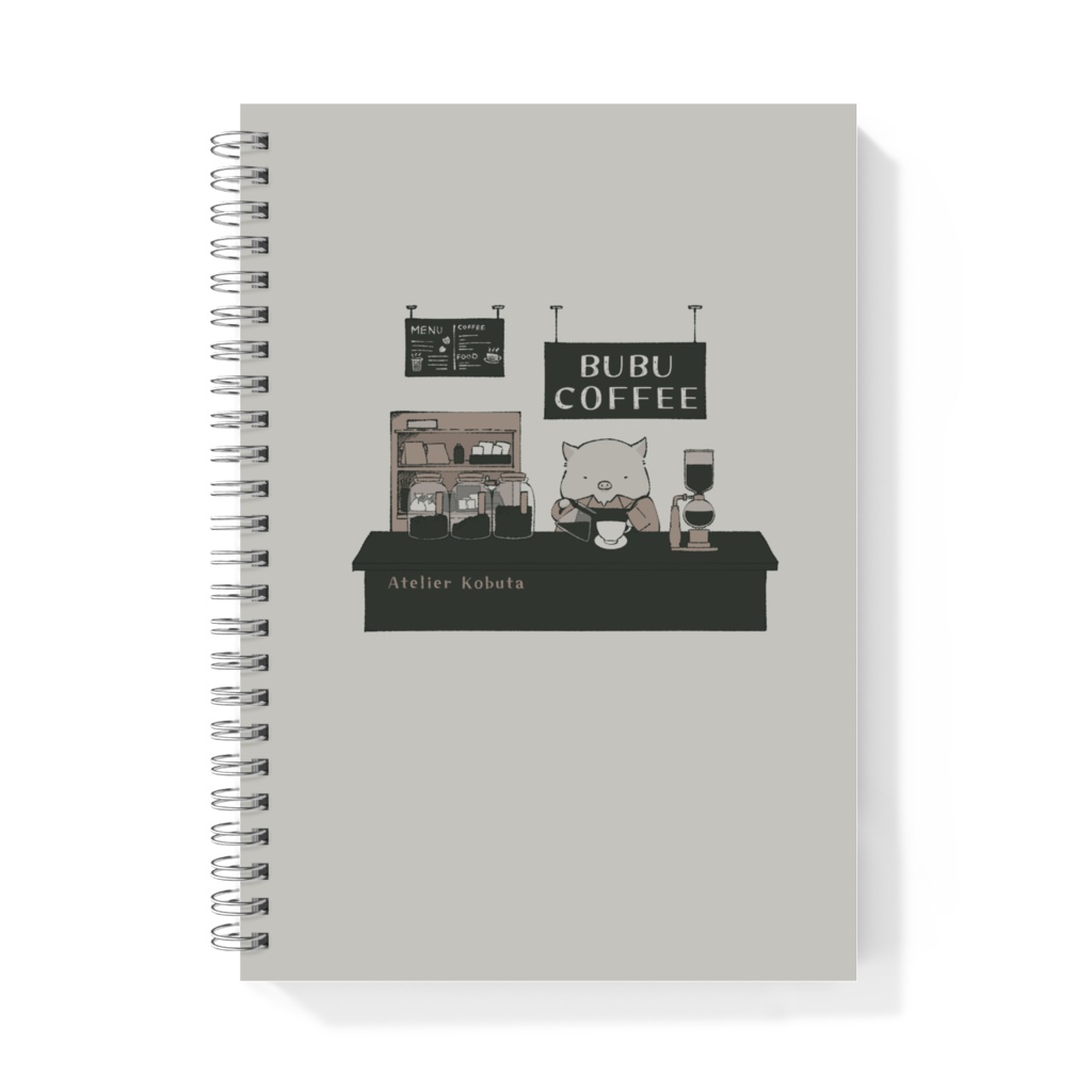 珈琲こぶたのリングノート