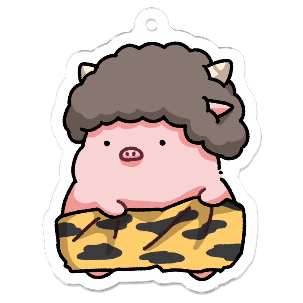 おにぶたアクリルキーホルダー