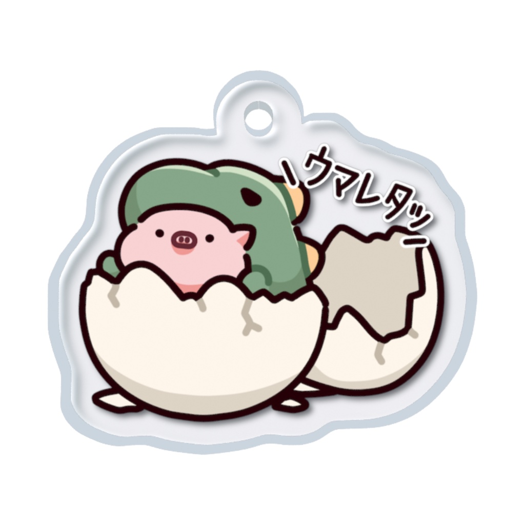 こぶたのアトリエ めじるしチャーム 怪獣こぶた3