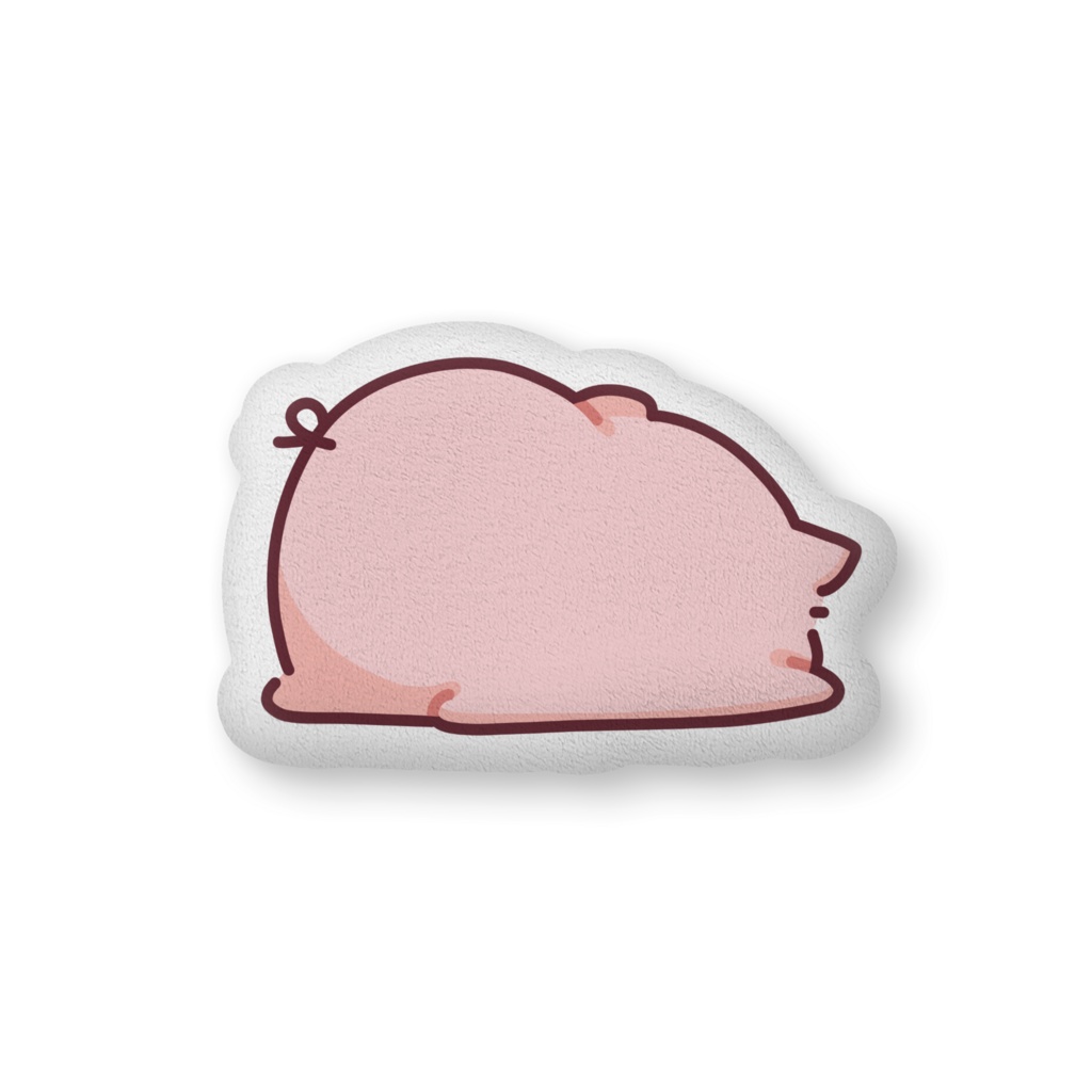 こぶたのアトリエ ふかふかクッション ねそべり