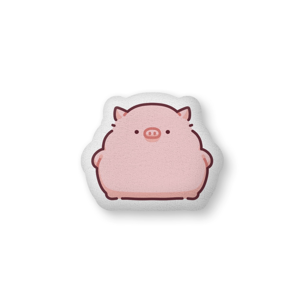 こぶたのアトリエ　ふかふかクッション　のーまる