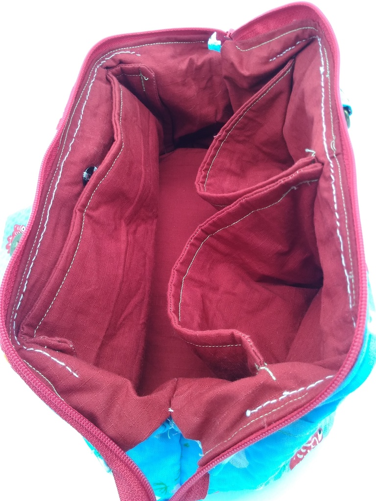 イベント即売会釣り銭管理ポーチ【ちりめん金魚】