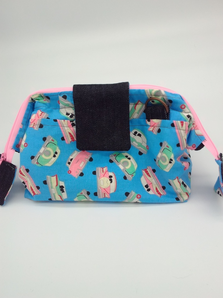 イベント即売会釣り銭管理ポーチ【ポニーテールレトロカー】