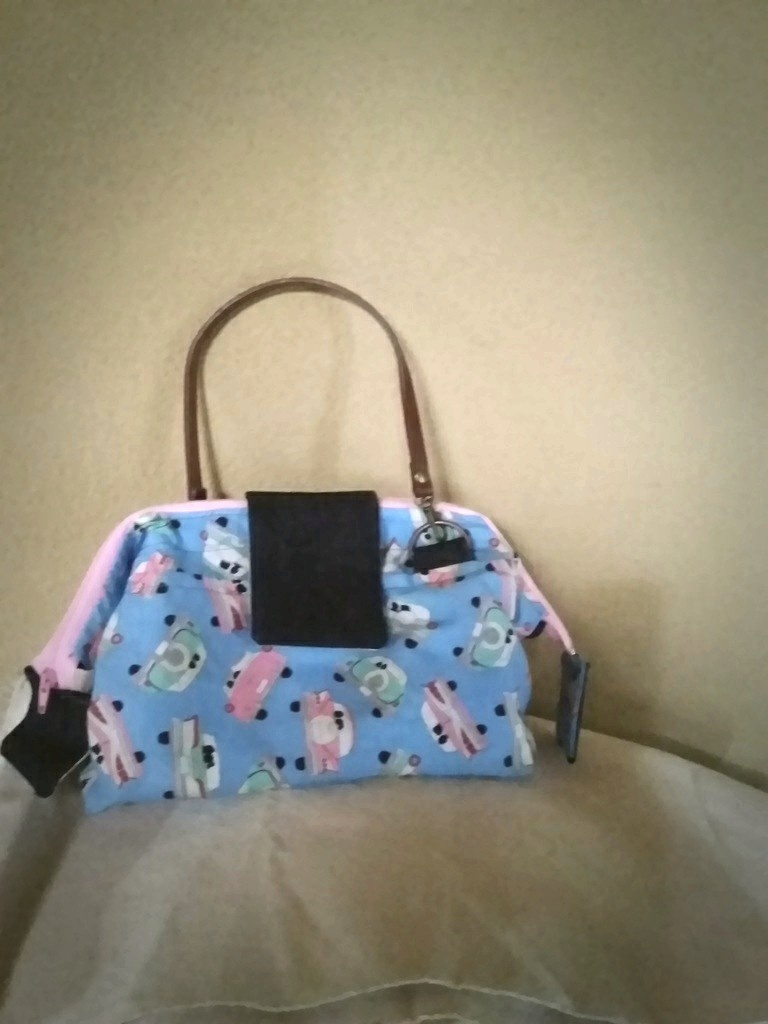 イベント即売会釣り銭管理ポーチ【ポニーテールレトロカー】