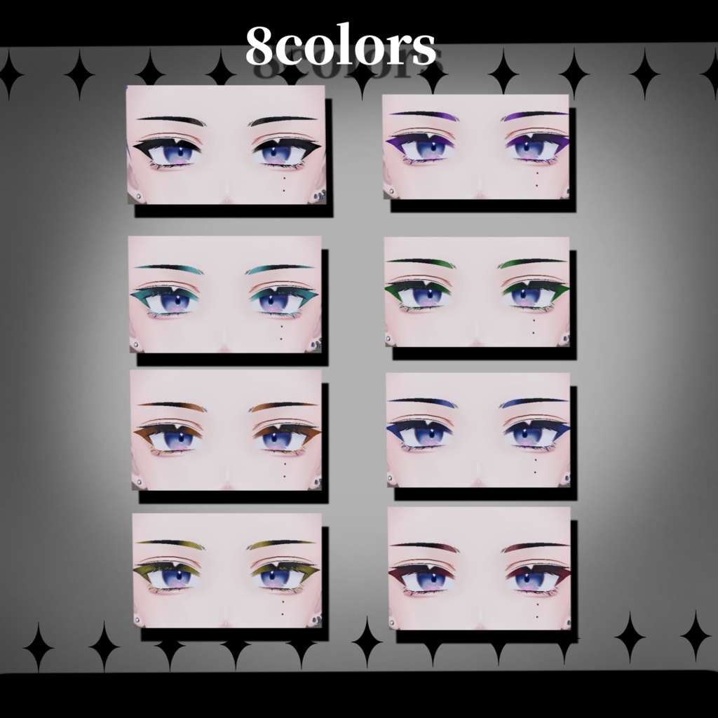 【狛乃-Komano-】8colors~MakeupTexture~