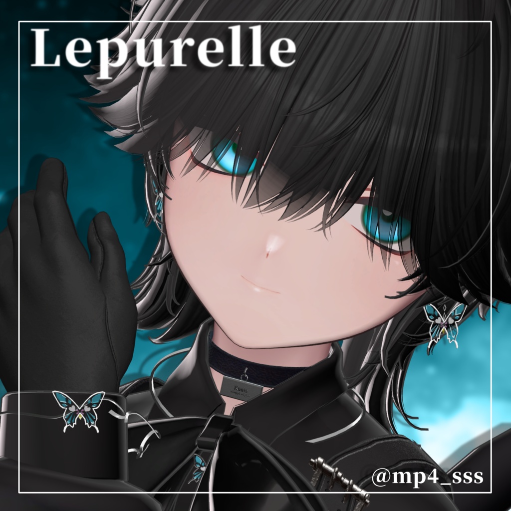 【Lepurelle】VRC想定 アクセサリー ピアス ネックレス ブレスレット