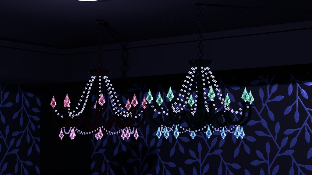 【StellarDrops】シャンデリア 8color VRC想定