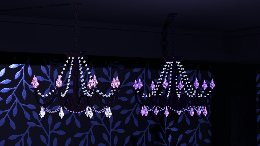 【StellarDrops】シャンデリア 8color VRC想定