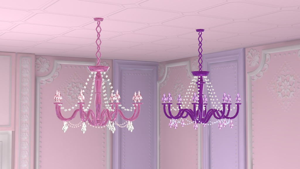 【StellarDrops】シャンデリア 8color VRC想定