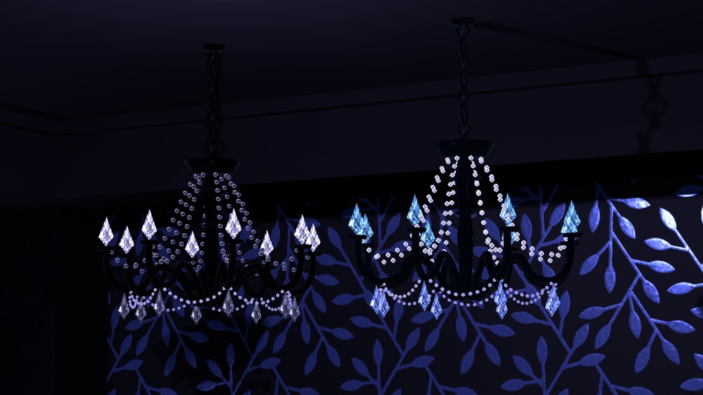 【StellarDrops】シャンデリア 8color VRC想定