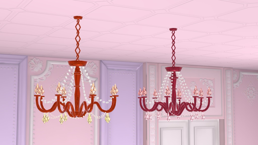 【StellarDrops】シャンデリア 8color VRC想定