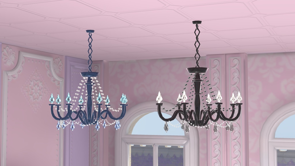 【StellarDrops】シャンデリア 8color VRC想定