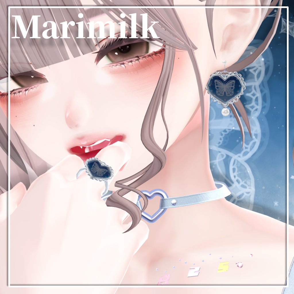 【Marimilk】指輪 ピアス セット