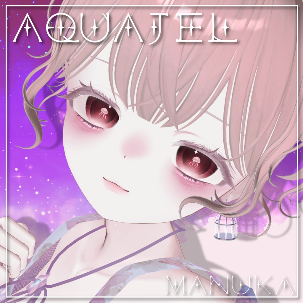【5アバター対応】🪼Aquajel eye texture🫧10colors