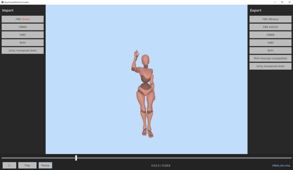 AnyHumanMotionConverter