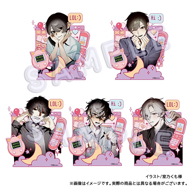 【4th Anniversary】バストアップアクリルスタンド＋トレカセット【予備分販売】